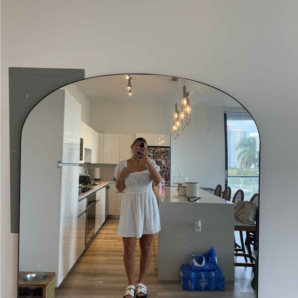 BP 
Size L 
White dress